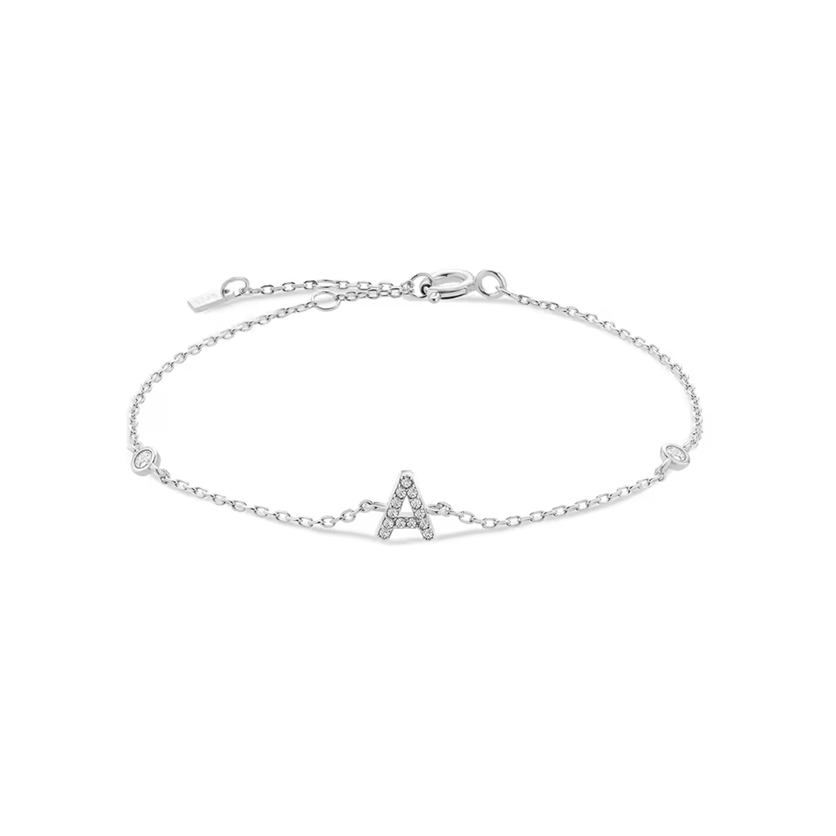 AX Station Initial Bracelet
