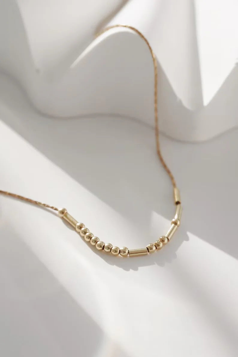 Morse Code Necklace